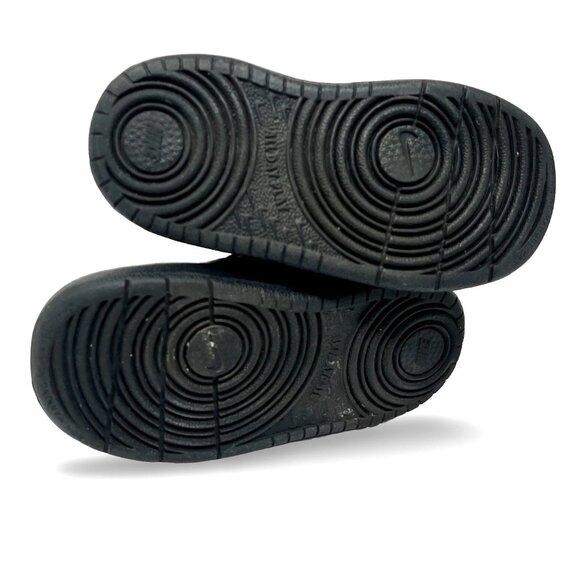 NIKE Court Borough Low 2 | Toddler 6C [BQ5453-001] Triple Black - Picture 8 of 8